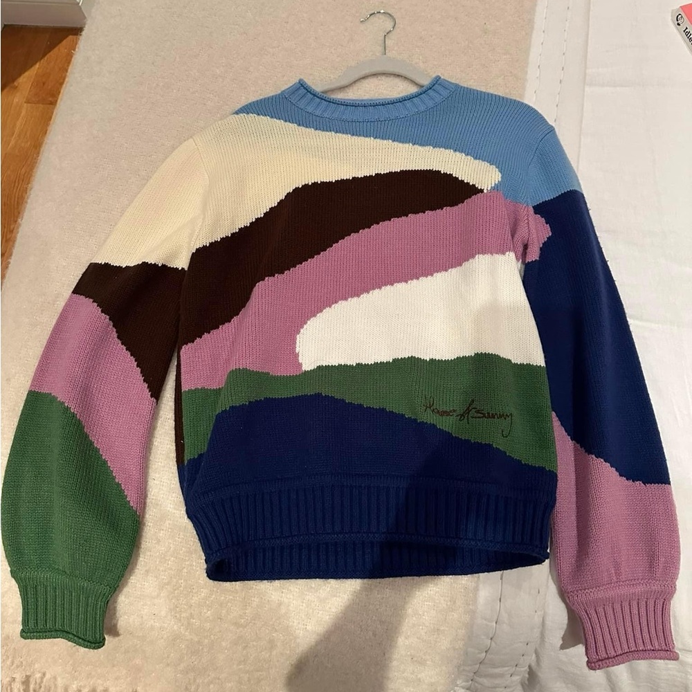 House of Sunny Colorful Knit Sweater